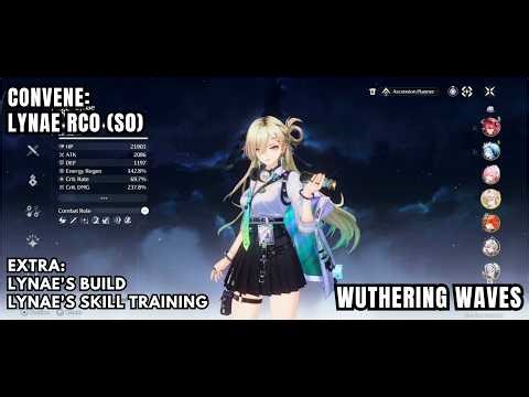 [Wuthering Waves Convene] Lynae RC0 (S0) - Pulls - Skill Training - Gameplay How Tutorial