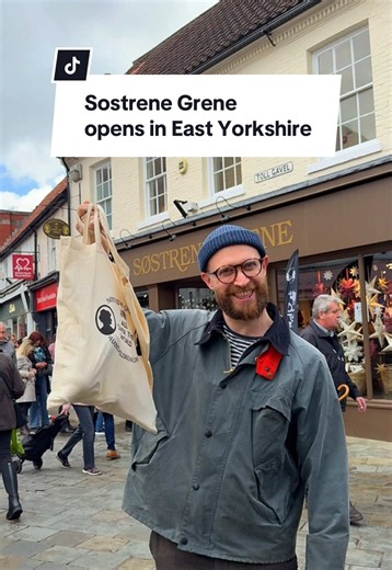 @Søstrene Grene is finally open in Beverley, East Yorkshire - the first store in this corner of Yorkshire 🙌😍 Huge queues today as everyone finally got to check out the store for the first time 🛍️ #yorkshire #beverley #shopping