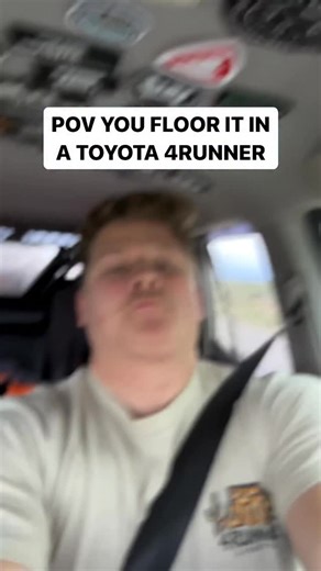 POV you floor it in a 5th Gen 4Runner | 4Runner Lifestyle