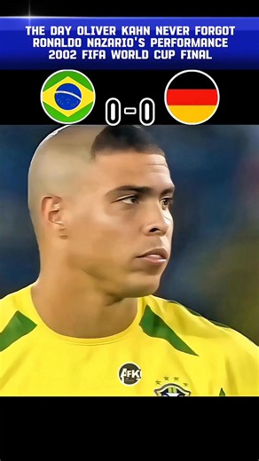 Final Epic FIFA World Cup 2002 : Brasil vs Germany. #worldcup #champions #brazil #germany #r9 #oliverkahn #ronaldo #fblifestyle | Afk Lnd