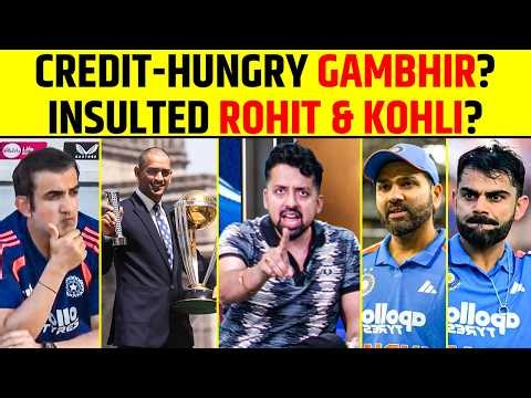 CREDIT-HUNGRY GAMBHIR? INSULTED ROHIT & KOHLI? CONTROVERSY EXPLAINED! #gautamgambhir #viratkohli