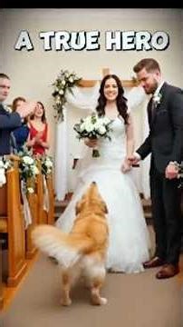 This Dog “Ruined” a Wedding… Until Everyone Saw WHY