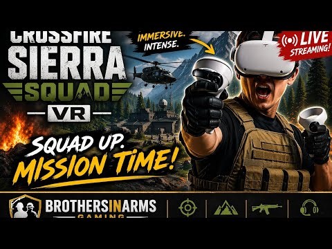 Part 2 Crossfire Sierra Squad VR 🔥 Things Got INSANE! (PSVR2 Gameplay) #psvr2 #gaminglive