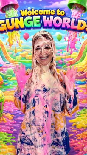 Our first time gunging, yes it did go very wrong but it came out perfect at the end 😆 part 4 #gunge | Ash and Tanya