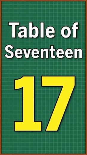 Table of 17
