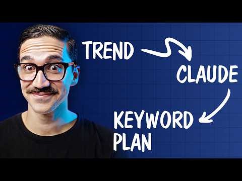 How to go from a trending topic to a keyword plan in one Claude conversation