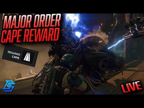 🔴 Helldivers 2: MINOR ORDER VICTORY, TIME FOR MAJOR ORDER WORK, RANDOM BUILDS! #helldivers2