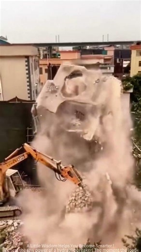 One Hit & It's Gone! Satisfying Building Collapse