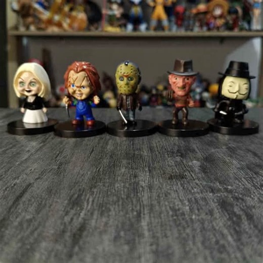 🎃 ¡Figuras de Terror Increíbles! Set de 10 x5 cm 👾