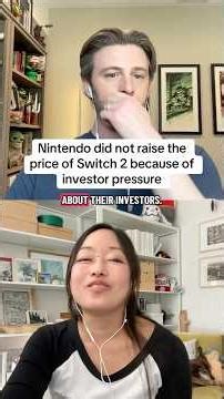 Nintendo didn't raise the price of Switch 2 because of investor pressure