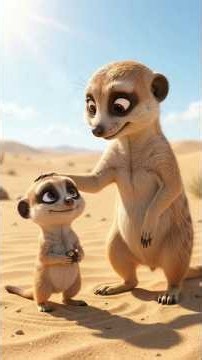 Meerkat Life Cycle 🐾 | Baby to Brave Lookout |Kids Animal Learning #babyanimals #meerkat #kids#life