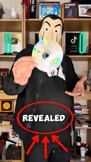 CD vanishes magic trick revealed 🪄 #fblifestyle #magic #magician #tricks #magictricks #trend #trending #foryou | The Mask Magic Tricks Revealed