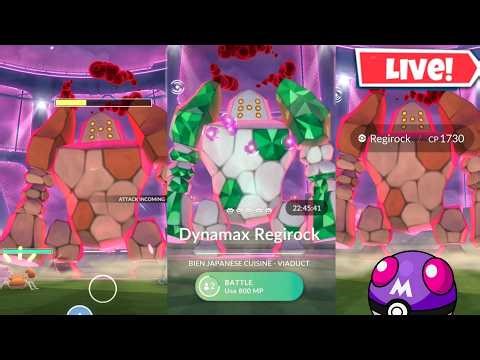 Hunting✨️Shiny Dynamax Regirock Raid Max Monday in Pokemon Go