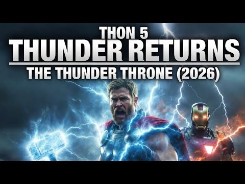 Thor 5: The Thunder Throne (2026) – First Trailer | Chris Hemsworth, Robert Downey Jr. Returns?