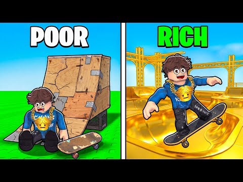 Spending $972,567,123 Building The BIGGEST SKATEPARK in Roblox!