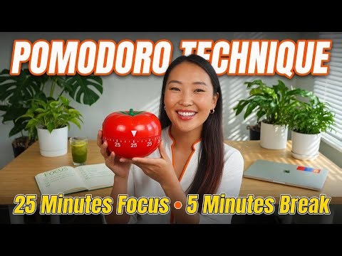 Pomodoro Technique Explained | Study Smarter, Stay Focused 🍅