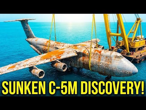 Excavating & Restoring Recovering a Sunken C 5M Super Galaxy from a Coral Reef Trench Full