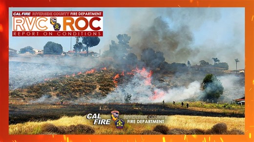 Multiple Vegetation Fires Throughout Riverside County // April 22, 2026 // Report on Conditions#reportonconditions #calfire #calfirefirefighters #rvcfire #calfirerru #firefighter #firefighters