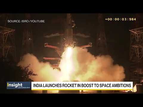 India Launches Rocket in Boost to Space Ambitions