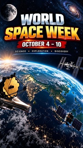 WORLD SPACE WEEK — OCTOBER 4–10 #space #astronomy #spaceevents