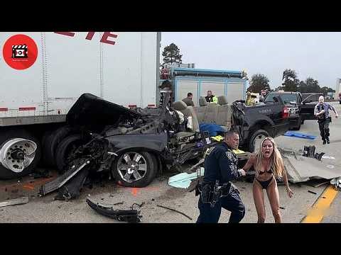 Moments Filmed Seconds Before Disaster | Idiots in Cars Compilation #p1
