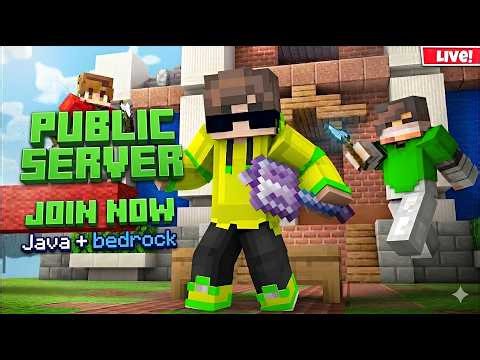 24/7 Joinable Minecraft SMP (PUBLIC) ~ 1.21 Java & Bedrock Survival Server | IP: ZeyronMC.fun