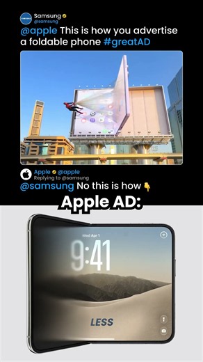 Apple Made a Foldable Ad With a Twist 📱😭