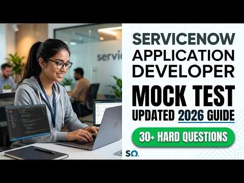 Pass Your ServiceNow CAD Exam in 2026: Full Application Developer Mock Test and Study Guide
