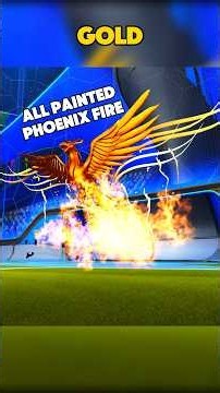 EVERY PAINED PHOENIX FIRE IN ROCKET LEAGUE 🔥 #shorts
