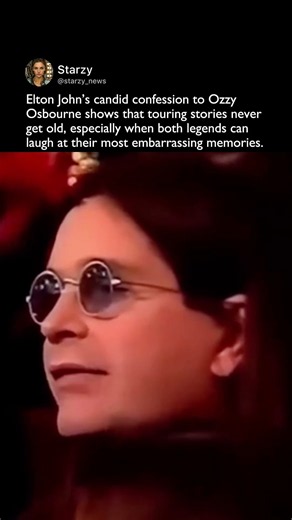 OZZY OSBOURNE ASKING ELTON JOHN ABOUT HIS SCARIEST STAGE MOMENT