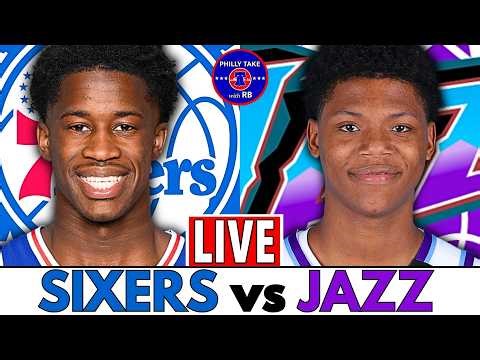 Sixers vs Jazz Live Play-By-Play & Postgame Show