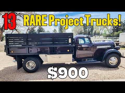Craigslist Classic Truck Finds: 13 Rare Project Builds at Great Prices!