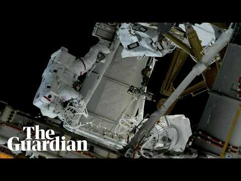 Nasa astronauts conduct spacewalk outside International Space Station