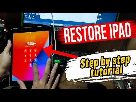 How to Restore an iPad Easily! 🔥 Step-by-Step Tutorial for Beginners