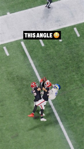This angle of Xavier Watts Interception 🤯 #nfl #atlantafalcons #falcons