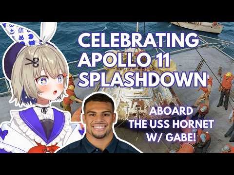 🚀Apollo 11 Splashdown Anniversary Aboard the USS Hornet🌕【FUNDRAISER】
