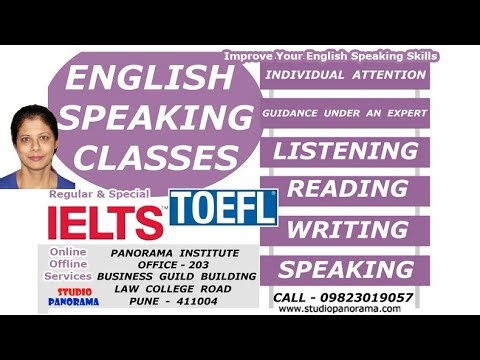 English Speaking Classes, Trainer - Ms Sapna Tilak, Online-Offline Training, Call - 9823019057