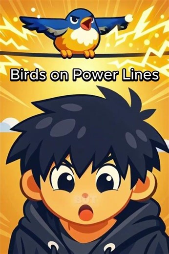 What happens when birds sit on power lines? The shocking truth behind why they dont get electrocuted