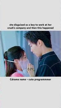 he didn’t know the new employee was actually a girl 😳 #cdrama #cuteprogrammer
