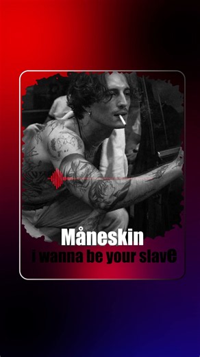 Måneskin – I WANNA BE YOUR SLAVE 🖤🔥 | Love, Chaos & Obsession