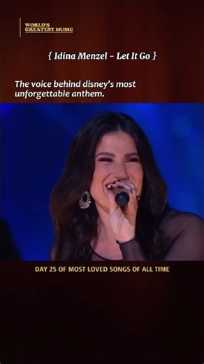 Idina Menzel Performs “Let It Go” | Disneyland 60th Anniversary #liveperformance #shorts