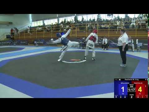 Πανελλήνιο πρωτάθλημα Ταεκβοντό Νέων Ανδρών - Νέων Γυναικών (DAY 1 - COURT 2)