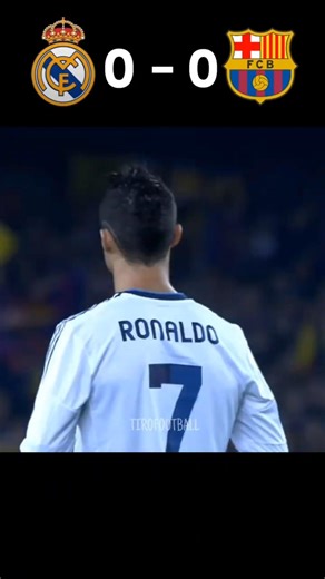 El Clasico 2012🔥 l Ronaldo x Messi 2x2 #football #ronaldo #messi