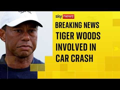 Tiger Woods crash latest: Golfer involved in Florida collision