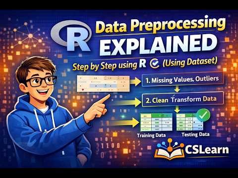 Data Preprocessing in R (Step-by-Step with Dataset) | CSLearn