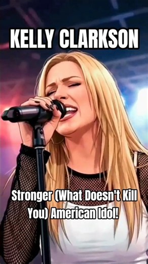Kelly Clarkson ℝ𝕆ℂ𝕂𝕊 "Stronger" (What Doesn't Kill You) American Idol!