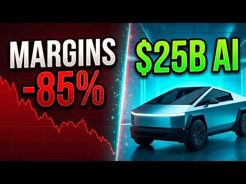 Tesla 2026: $25B AI Bet, Cybercab & Margin Collapse