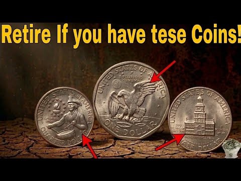 TOP3 Most Valuable one dollar&quarter dollar & half Dollar US Coins Worth Big Money Today Rare Coins