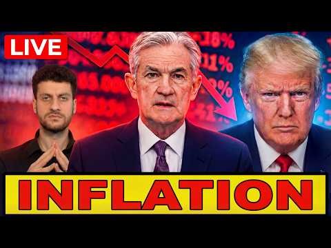 🚨 US CPI Inflation LIVE: First Data With OIL SHOCK - Fed Warns of HIKES?!
