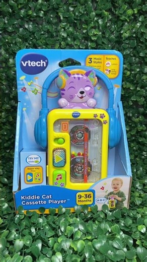 VTECH Cat Casette Player #toys